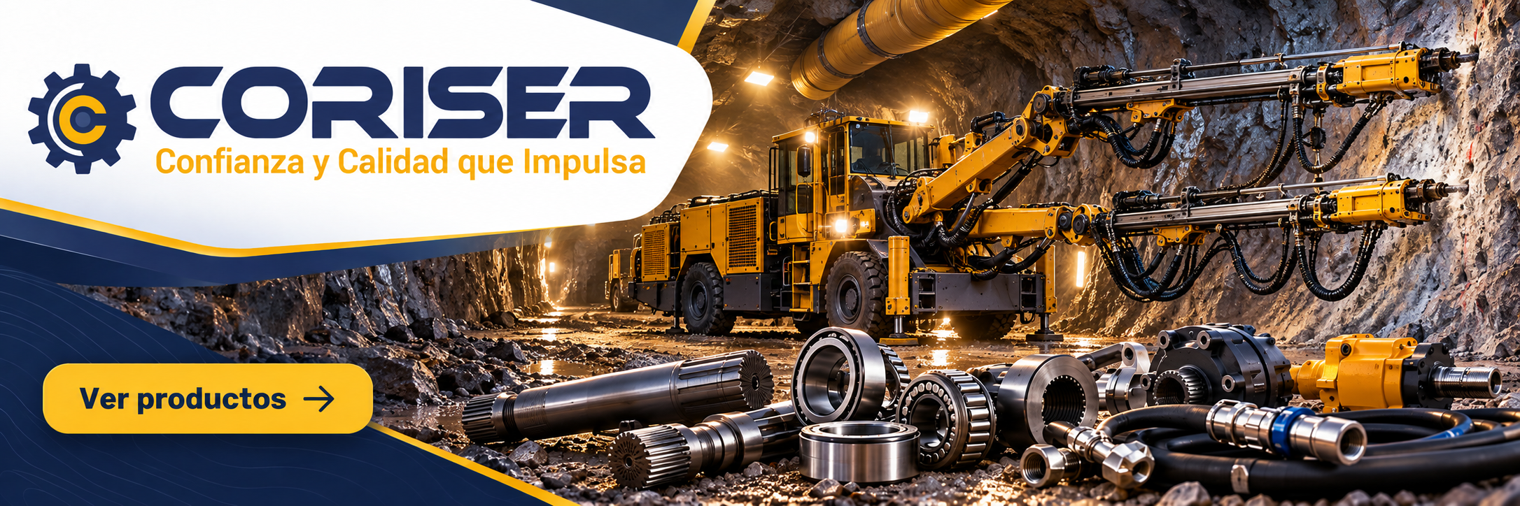 Repuestos e insumos CORISER para la industria minera