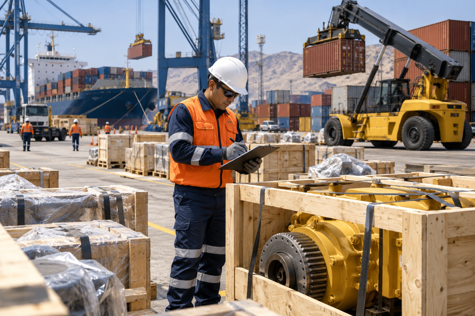 Importación y exportación de repuestos